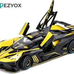 1:24 Bugatti Bolide Car Toy with Lights and music, Pull back Car Toys for Kids-image-17
