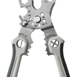Multi-Purpose Electrical Stripping Tool Wire Stripper & Crimping Tool Needle Nose Plier-0