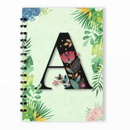 A Letter Initial Alphabet Notebook Diary Unruled A Word Girls Name A5 160 Pages A5 Notebook Unrulled 160 Pages-14