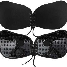 Invisible Silicone Gel Self Adhesive Backless Reusable Stick on PushUp Bra M46 Nursing Breast Pad-image-94