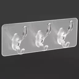 Self Adhesive Sticker Hanger Plastic Wall Hanging Hook Without Drilling Hook 3-image-17