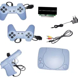 COUNTACH 75 Classic TV Game Console Inbuilt Game Contra, Super Mario Bros with 1 Cassette NA GB with Contra, Super Mario Bros, F1 Race, Cricket Game-image-81