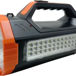 2 Km Long Range Search Light With 280 W Bright LED,With 36 Big SMD As Side Light 8 hrs Torch Emergency Light-13