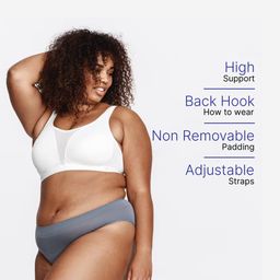 Sports Bra High Support for Running - Magnolia-image-73