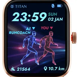 Titan Traveller|India's First FITVERSE|Advanced In-Built GPS|Running Courses|Fitness Smartwatch-12