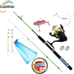Fishing rod and reel 1.5 Fishing rod And Reel And Including Fishing Combo Multicolor Fishing Rod-image-8