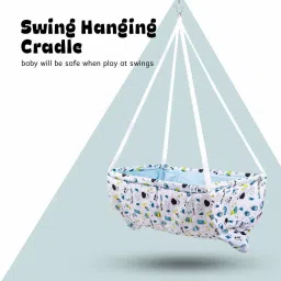 Hanging Cradle for Baby/Newborn Baby Cotton Baby Cradle/Baby Sleep Swing Cradle/ Hanging Cradle for Baby with Net and Spring Set-picture-21