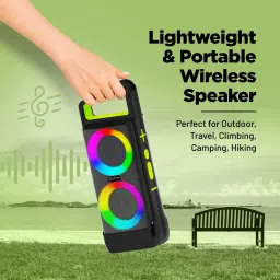 PTron Fusion Saga with 20W Immersive Sound, RGB Lights, 8hrs Playtime, TWS Feature 20 W Bluetooth Speaker image 4