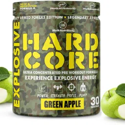 HardCore Pre-Workout For Insane Explosive Energy With Creatine & Caffeinated Punch Sports Drink-image-19