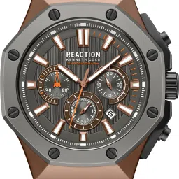 Chrono 3 Eyes Date Gun Octagon Dial Analog Watch - For Men KRWGO0069502-image-49