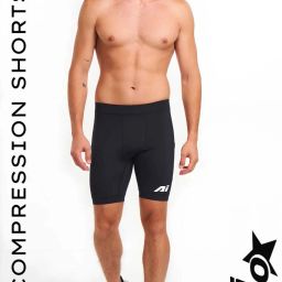 Printed Men Black Tights-image-62