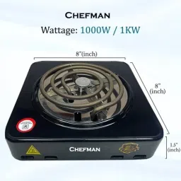 chefman 1000 W Radiant Cooktop Jog Dial image 2