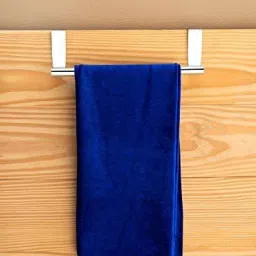 Steel Towel Bar Holder Cabinet Hanger Over Door Kitchen Hook Drawer Storage Hanger 9.25 inch 1 Bar Towel Rod-image-4