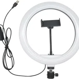 WHEELZ&MOUNTZ 10inch Portable LED Ring Light with Holder 3 Color Modes Dimmable Lighting Ring Flash-picture-22