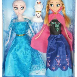 Frozen Doll with Snowman-image-61