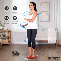 house of common 2 in 1 Tummy Twister Abdominal ABS Exerciser and Twisting Waist Disc Ab Exerciser image 5