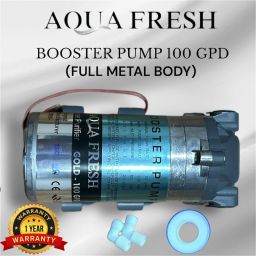 BOOSTER PUMP 1000GPD 24 V DC FULL METAL BODY SUITABLE FOR ALL RO WATER PURIFIER Solid Filter Cartridge-10