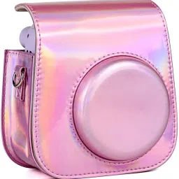 Zenko MINI 11 INSTAX CAMERA HOLO PINK POUCH BAGCamera Bag-image-23
