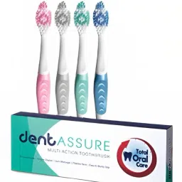 multi-Action toothbrush Pack of 4 Soft Toothbrush-12