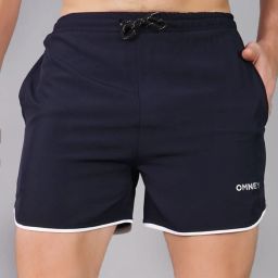 Solid Men Blue Regular Shorts-image-111