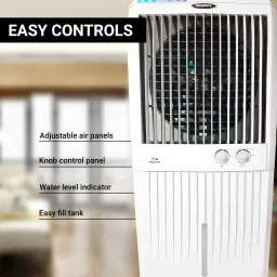 symphony 70 L Desert Air Cooler with Honeycomb Pads,i-Pure Technology image 2