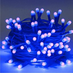 junjadiya 40 LEDs 15 m Blue Steady Ball Rice Lights-picture-3