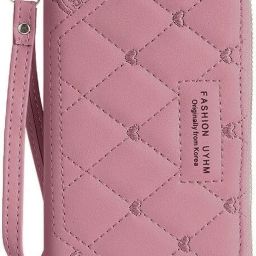 Women Pink Genuine Leather Wallet-image-43