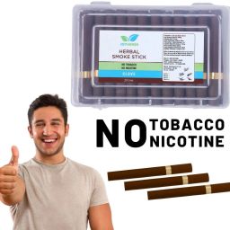 Herbal Clove Flavour 25 Smoke Tobacco Free CigaretteHelps in Quit Smoking Smoking Cessations-image-86