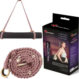 YS-1-DL 100% Cotton Macramé Boho style Hand Woven Yoga Mat Cotton Yoga Strap Cotton Yoga Strap-image-58