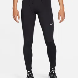 nike Solid Men Black Tights-picture-12