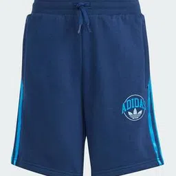 Shorts with Logo Stripes-image-82