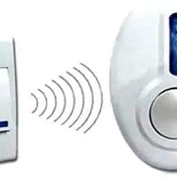 S2S Enterprise Square Plastics Wireless Remote Control Door Calling Bell with Long Range Transmission Easy Installation Multiple Ringtones LED Indicator Weather Resistant and Battery Operated image 3