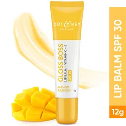 DOT & KEY Gloss Boss Vitamin C+E Tinted Lip Balm with SPF 30 12 g - Mango Passion-51
