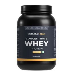 Nutrabay Gold Concentrate Whey Protein,  2.2 lb  Mango -14