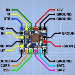 Micro Minim OSD For Racing F3 Naze32 Flight Controller RC Drone image 4