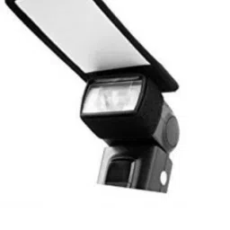 CAM-X UNIVERSAL 2 in 1 Flash Bounce Card All Type of On Camera Flash Guns Mini Silver White Flash Diffuser Reflector for Camera Flash Diffuser image 4