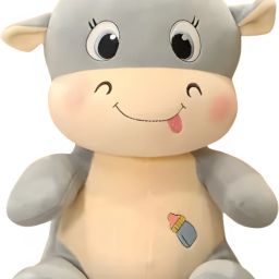 Cartoon Cow Soft Stuffed Toy for Girls Baby's Kids Home Decoration - 35 cm-image-38