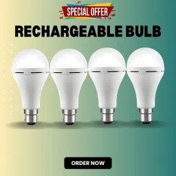 Rechargeable Emergency Bulb 12W Inverter Rechargebale Emergency Bulb_Pack_4 A176 3 hrs Bulb Emergency Light-image-68