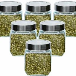 Glass Grocery Container- 600-17