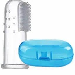 Hygienic Silicone Finger Brush For Kids Finger Brush with Case Soft Toothbrush Soft Toothbrush-image-86