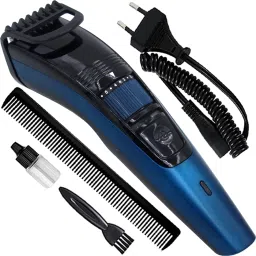 QGS Men’s Rechargeable AZ Powerful Hair Clipper Beard Moustache Hair Cutting Trimmer Grooming Kit 220 min Runtime 10 Length Settings-image-48