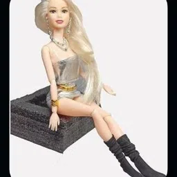 mgt creation A-Silver Foldable Hands & Legs Party Doll with Superior Quality-picture-37