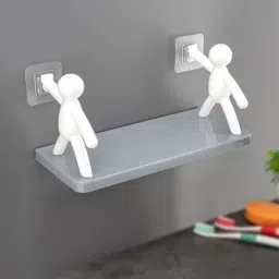 Shelf for Wall Mounted Shelf for Bathroom Rack Plastic Wall Shelf-33
