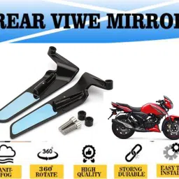 Manual Rear View Mirror For TVS Appache RTR 160, Appache RTR 180-image-62