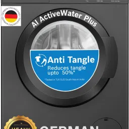 7 kg with Steam Fully Automatic Front Load with In-built Heater Black, Grey-12