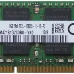 SAMSUNG 1600mhz low voltage DDR3 8 GB (Dual Channel) Laptop (M471B1G73QH0-YK0 PC3L- 12800S - DDR3)-45