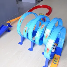 bestie toys High Speed Super Track Extreme 360 Corkscrew Loops With Car Toy. image 3