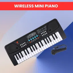 (Piano Keyboard) with Mic/37 Keys 8Rhythms, 8Tones, Portable Electronic ToyA190 (Piano Keyboard) with Mic/37 Keys 8Rhythms, 8Tones, Portable Electronic ToyA190 Analog Portable Keyboard-image-19