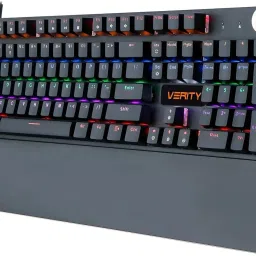 Verity Onyx RGB Mechanical Keyboard Wired USB Standard Multi-device Keyboard Compatible with Desktop, Laptop, Mac-26