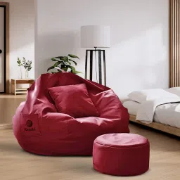 4XL Tear Drop Bean Bag Cover(Without Beans)-image-23